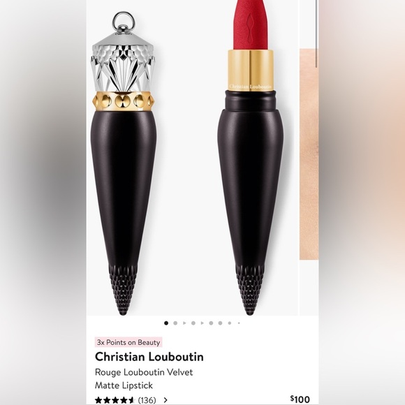 Christian Louboutin NEW in box Red Dramadouce 005M lipstick - Picture 2 of 5